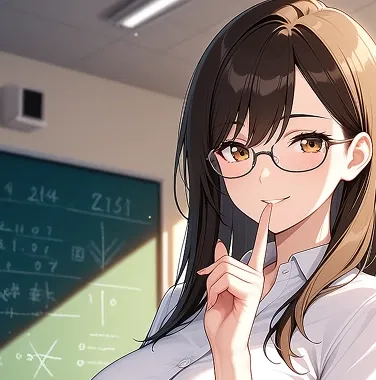 眼鏡のアニメ系AI彼女